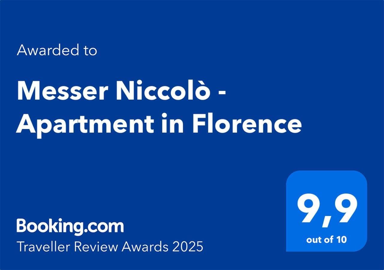 Messer Niccolo - Apartment In Florencie Exteriér fotografie